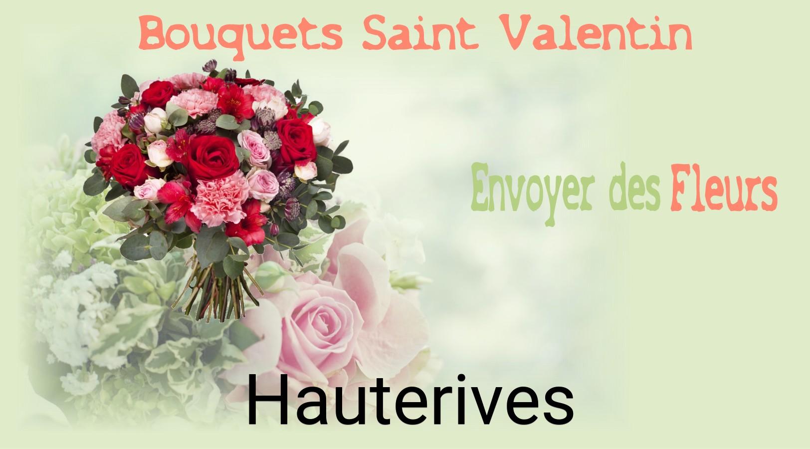 Roses de Saint-Valentin livrées à Hauterives